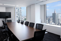 31階の眺めの良いオフィスです。社内見学も可能ですのでご希望の方はご連絡ください。