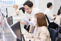 未経験で入社した先輩も多数！OJTでもスキルアップをサポートします！